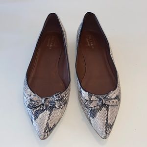 Snakeskin Flats